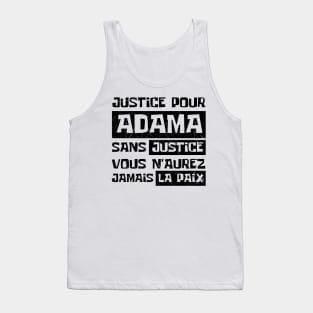 Justice Pour ADAMA Tank Top